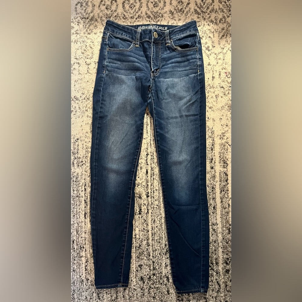 American Eagle High Rise Super Stretch Jegging